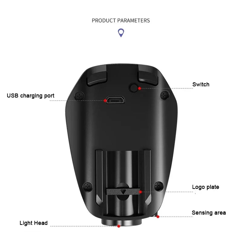 Rechargeable Led Car Door Welcome Light Wireless Car Styling Laser Projector Logo Ghost Shadow Lamp Customised Logo Support