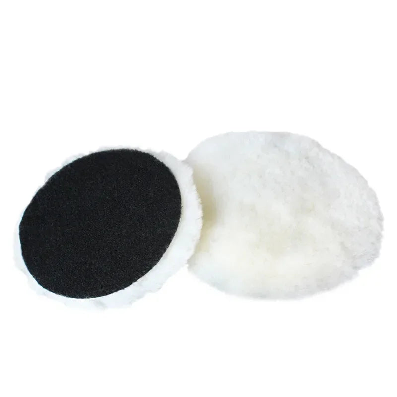 Universal Car Polish Pad 3/4inch for M10/M14 Soft Wool Machine Waxing Polisher Car Body Polishing Discs Cleaning Accessories